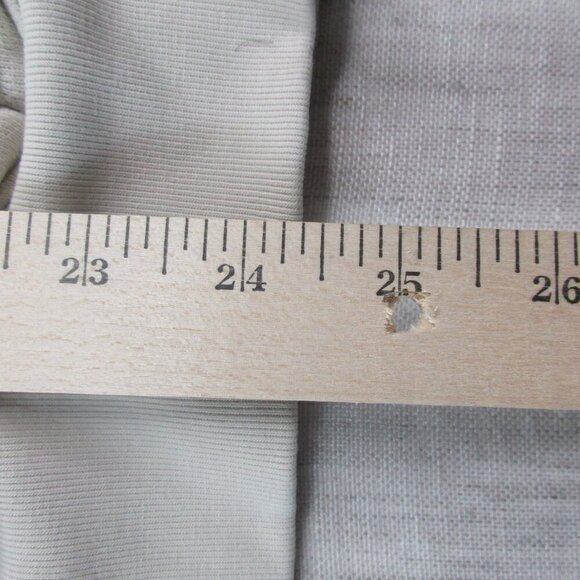 Adidas Original Sports Hoodie Women Medium Beige Big Logo Long Sleeve Drawstring - Picture 6 of 8